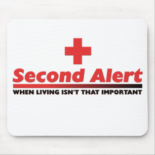 2nd Alert Mouse Mat
