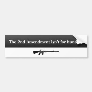 2nd Amendment Bumper Sticker