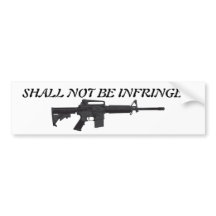 2nd Amendment Bumper Sticker - AR-15