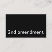 2nd amendment.