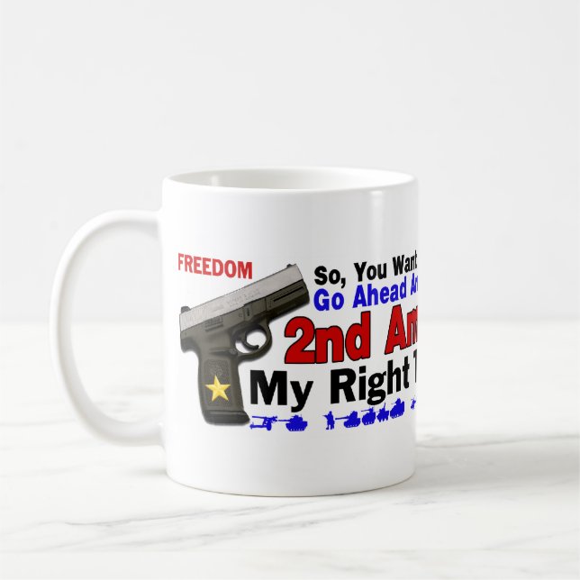 2nd Amendment Coffee Mug (Left)
