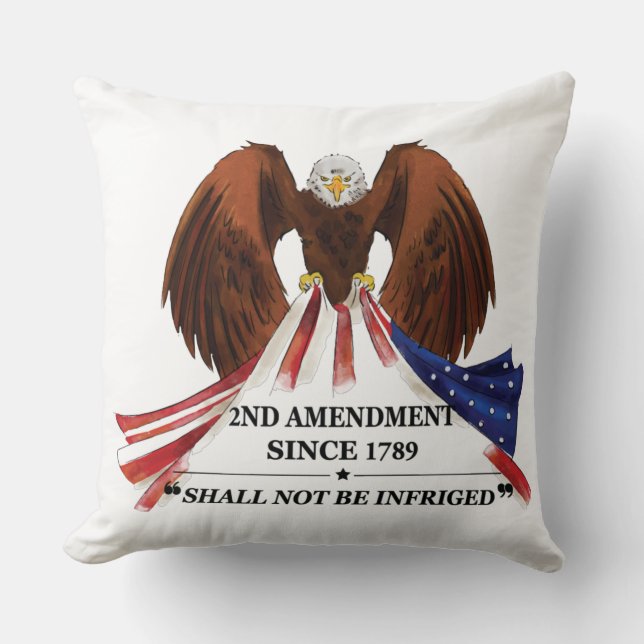 2nd Amendment  Cushion (Front)