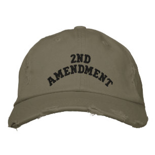 2nd Amendment Embroidered Hat