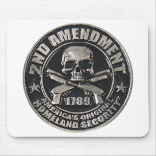 2nd Amendment Medal Mouse Mat