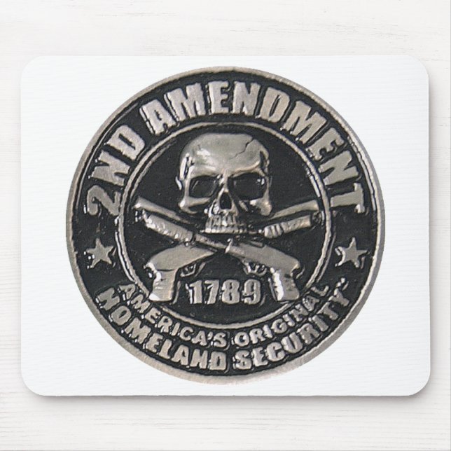 2nd Amendment Medal Mouse Mat (Front)