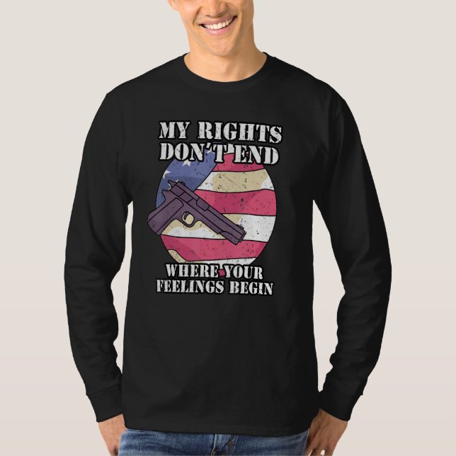 2nd Amendment Pro Gun Gun Rights 4 T-Shirt (Front)
