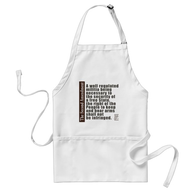 2nd Amendment Standard Apron (Front)