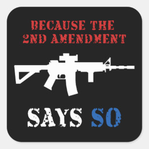 2nd Amendment Sticker