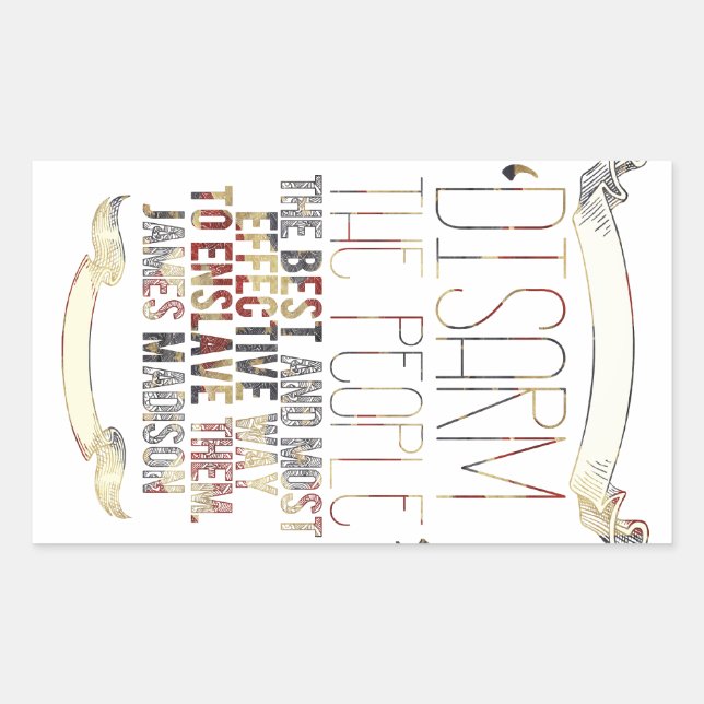 2nd Amendment Stickers (PRO-gun) (Front)