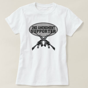 2nd amendment supporter t shirt