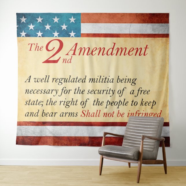 2nd AMENDMENT Tapestry (In Situ (Horizontal))