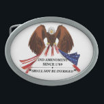 2nd Amendment  Throw Pillow Belt Buckle<br><div class="desc">2nd Amendment</div>
