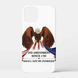 2nd Amendment  Throw Pillow iPhone 12 Mini Case