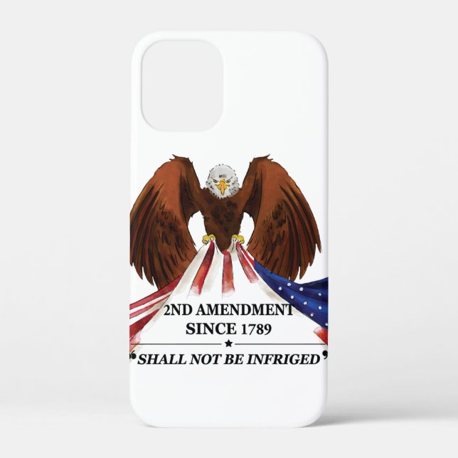 2nd Amendment  Throw Pillow Case-Mate iPhone Case (Back)