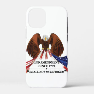 2nd Amendment  Throw Pillow iPhone 12 Mini Case