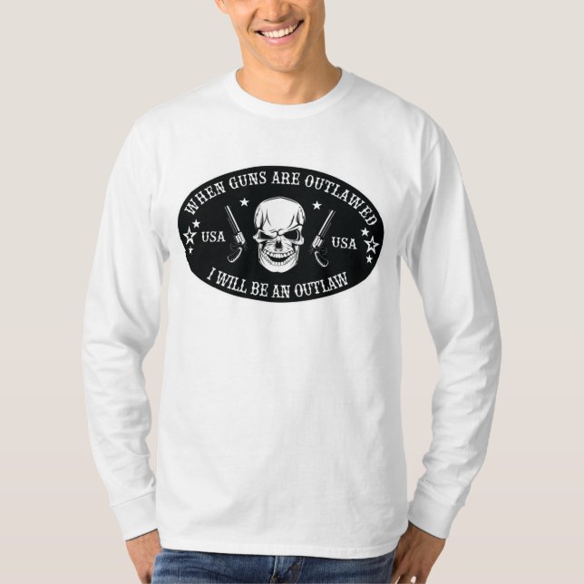 2nd Amendment  Throw Pillow T-Shirt (Front)