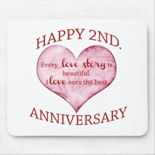 2nd. Anniversary Mouse Mat