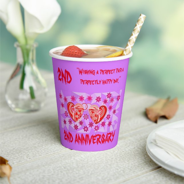2ND ANNIVERSARY PAPER CUP (Insitu)