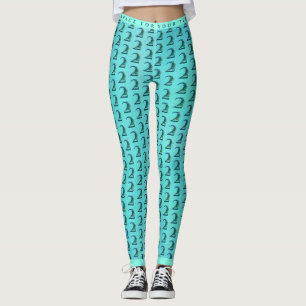 2nd Anniversary Peacock Feathers Leggings