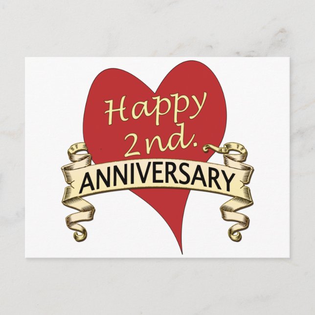 2nd. Anniversary Postcard (Front)