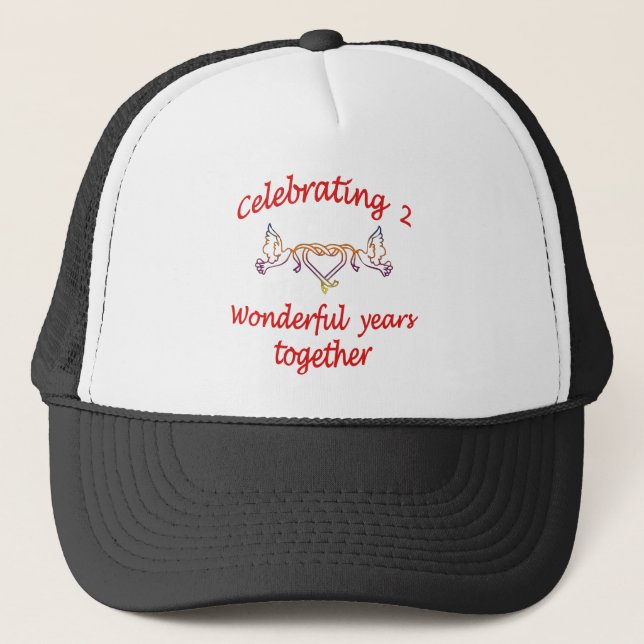 2nd. ANNIVERSARY Trucker Hat (Front)