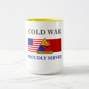 2ND ARMORED DIVISION COLD WAR MUG