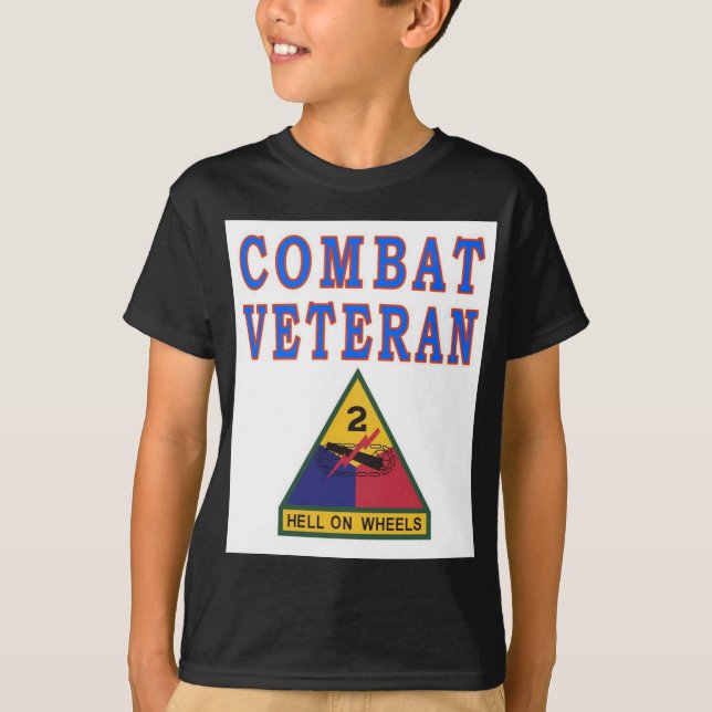 2nd ARMORED DIVISION T-Shirt (Front)