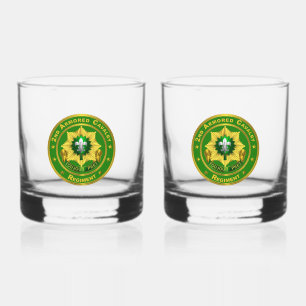 2nd Armoured Cavalry Regiment ACR Whiskey Glass