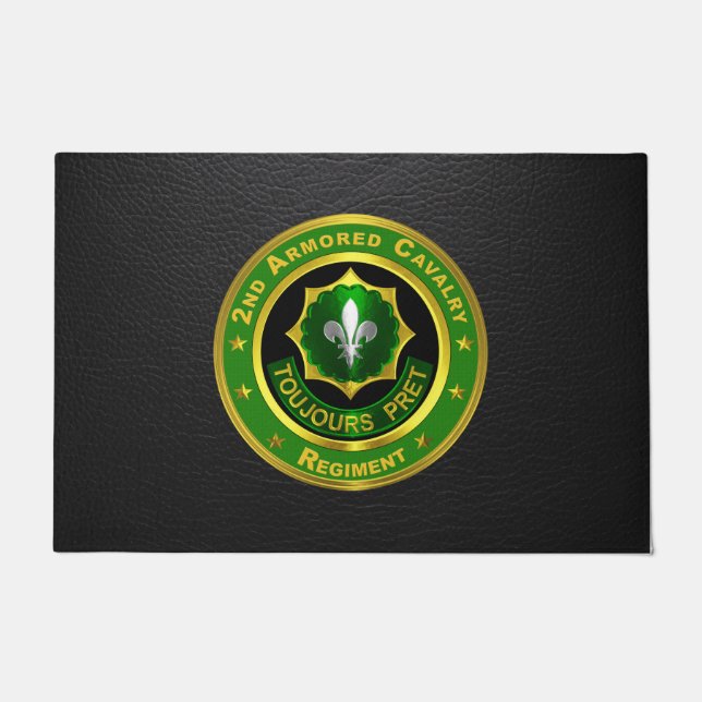 2nd Armoured Cavalry Regiment Doormat (Front)