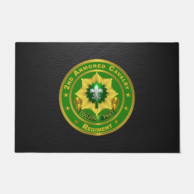 2nd Armoured Cavalry Regiment  Doormat (Front)