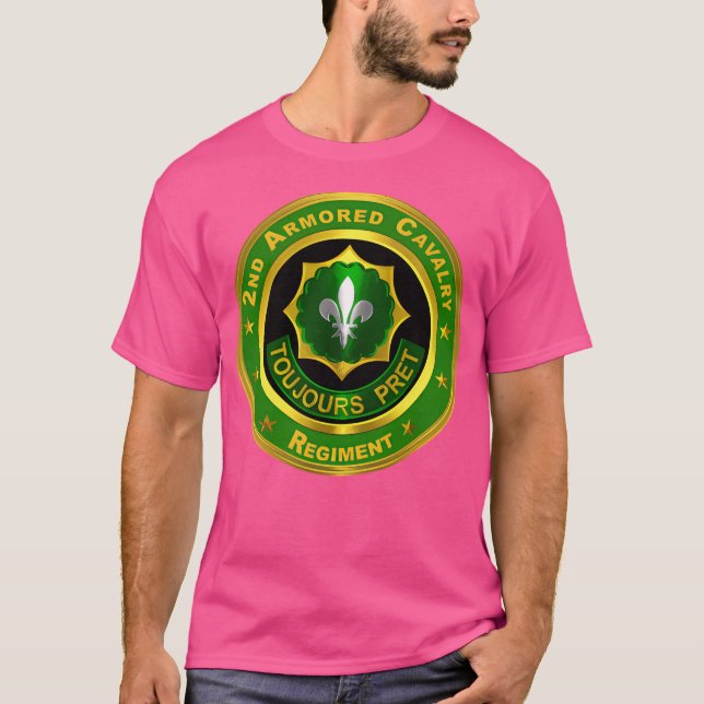 2Nd Armoured Cavalry Regiment T-Shirt (Front)