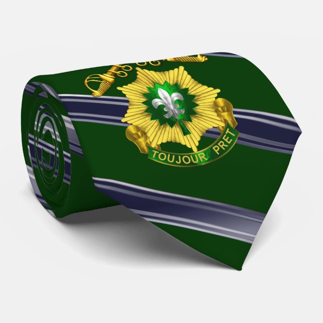 2nd Armoured Cavalry Regiment   Tie (Rolled)