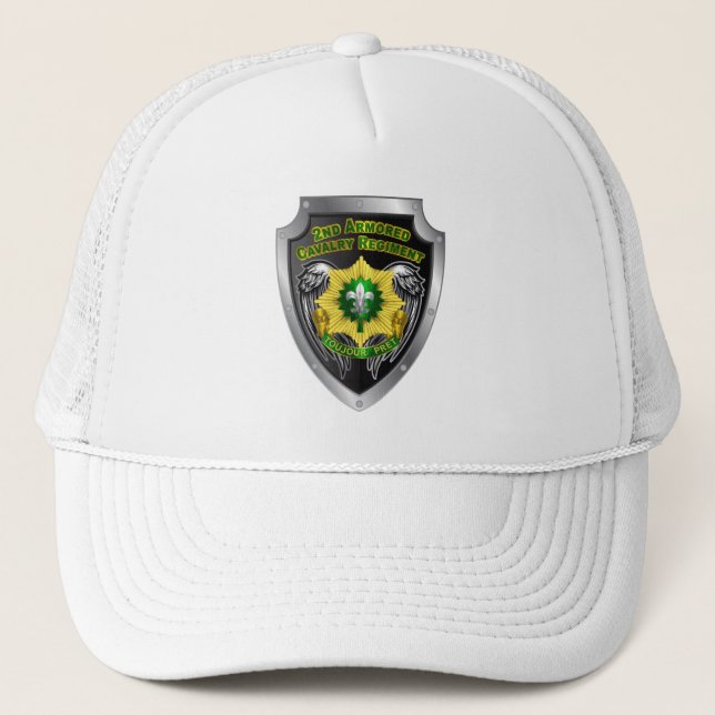 2nd Armoured Cavalry Regiment    Trucker Hat (Front)