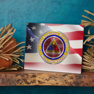 2nd Armoured Division Plaque