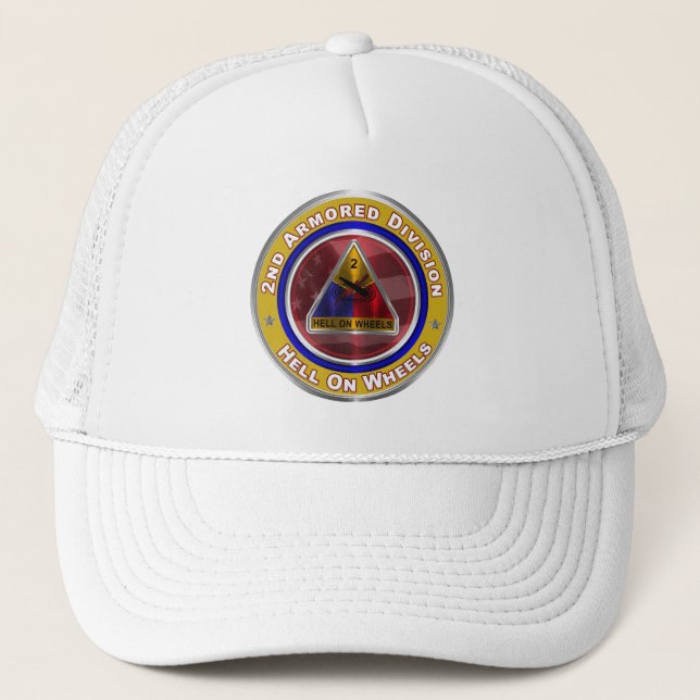 2nd Armoured Division  Trucker Hat (Front)