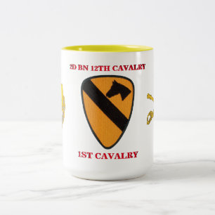 2ND BATTALION 12TH CAVALRY 1ST CAVALRY MUG