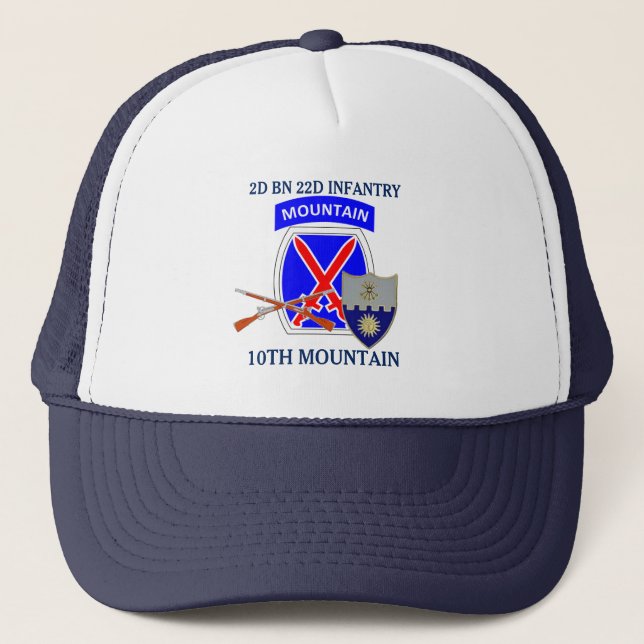 2ND BATTALION 22ND INFANTRY 10TH MOUNTAIN HAT (Front)