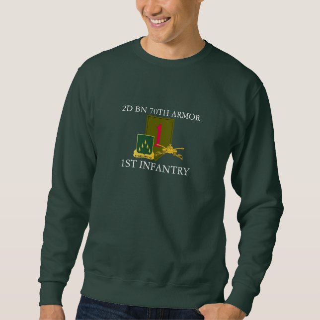 2ND BATTALION 70TH ARMOR 1ST INFANTRY SHIRT (Front)
