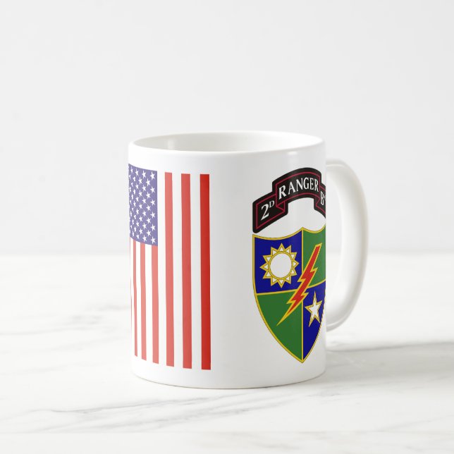 2nd Battalion - 75th Ranger Regiment Mug (Front Right)