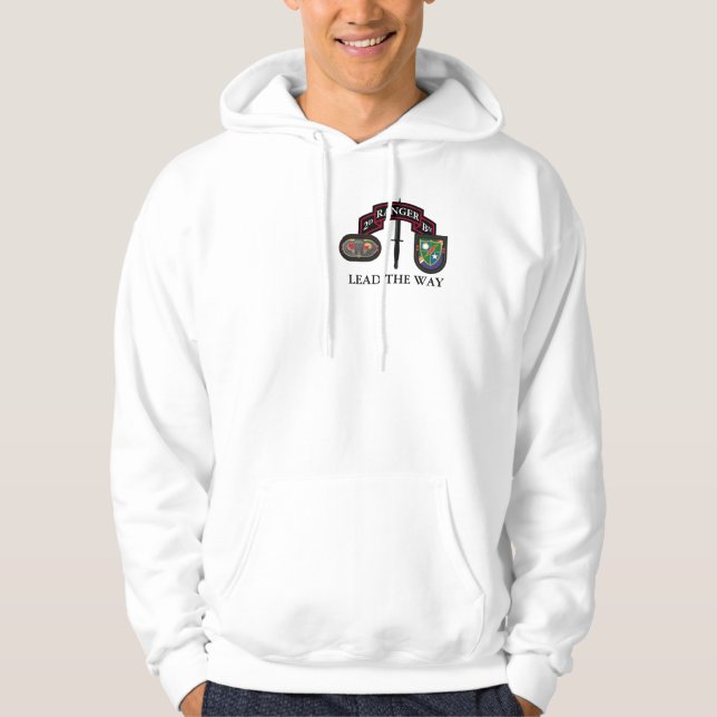 2ND BATTALION 75TH RANGER REGT. HOODIE (Front)