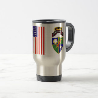 2nd Battalion - 75th Ranger w/Tab Travel Mug