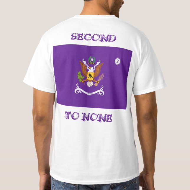2nd Battalion 8th Regiment Texas State Guard T-Shirt (Back)