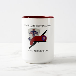2ND BATTALION (ABN) 501ST INFANTRY MUG