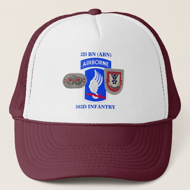 2ND BATTALION (ABN) 503D INFANTRY HAT (Front)