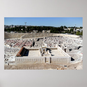 2nd Beis HaMikdash (Holy Temple in Yerusalem) Poster