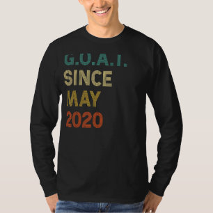 2nd Birthday 2 Years Old Goat Since May 2020 T-Shirt
