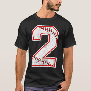2nd Birthday Boy Baseball 2 Year Old Baseball Play T-Shirt