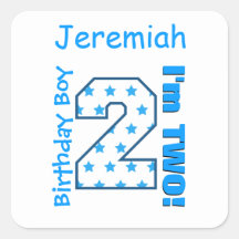 2nd Birthday Boy Stars One Year Custom Name V006Z