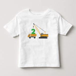2nd Birthday Construction Tee