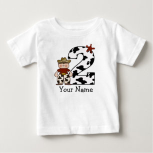 2nd Birthday Cowboy Baby T-Shirt
